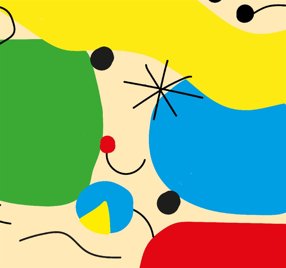 Maxi Kunstclub: Miro's vlekkenkunst